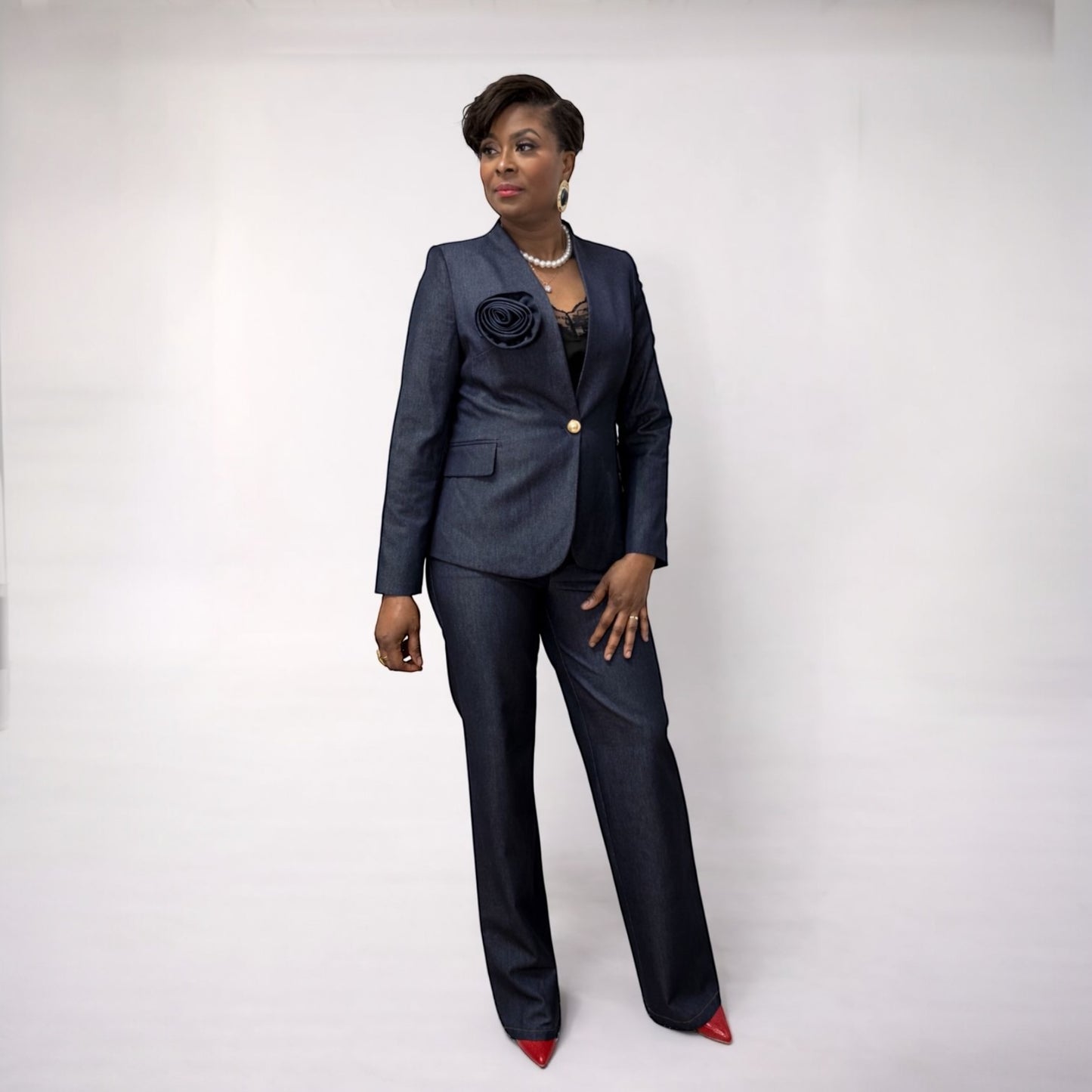 Ensemble tailleur Denim