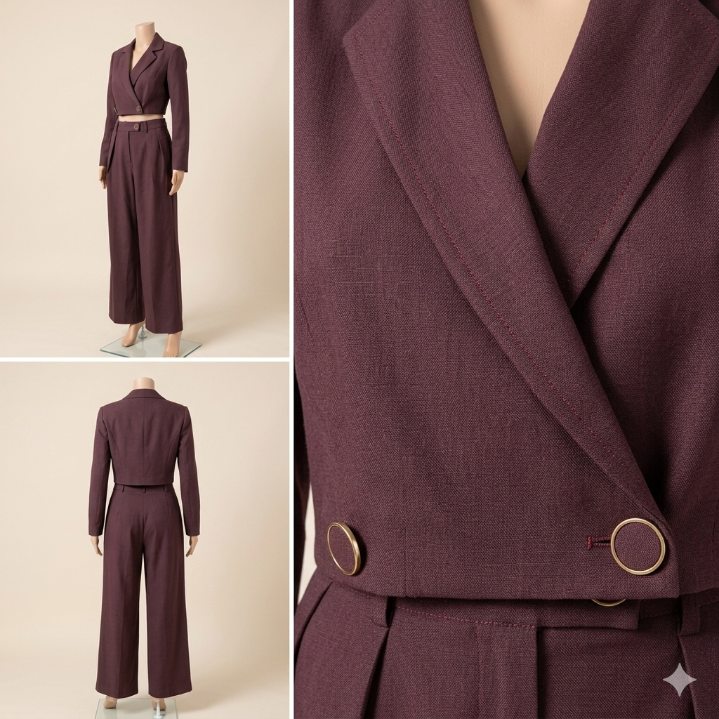 Tailleur pantalon style mixte