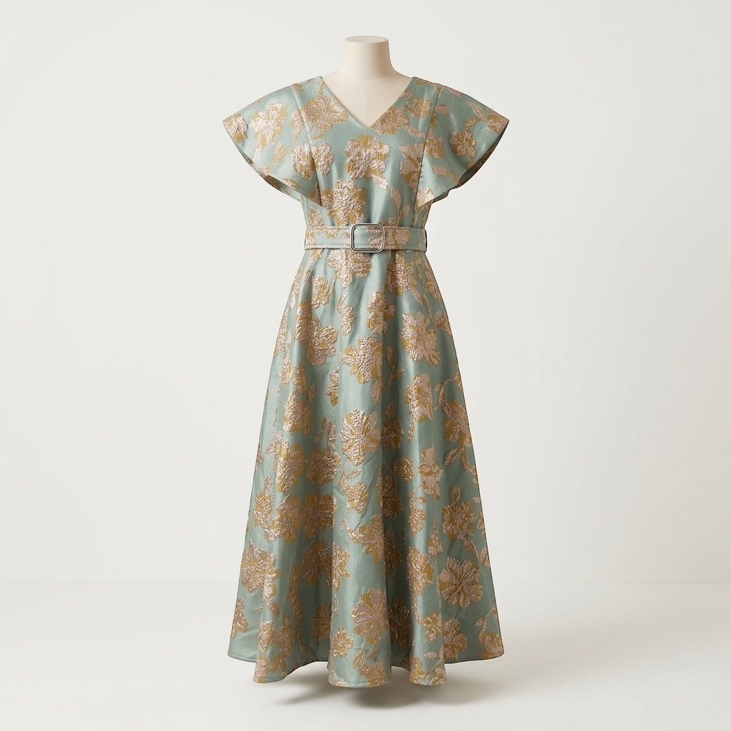 Robe Gala Florale - Allure Royale