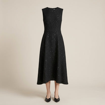 Ensemble scintillant en tweed