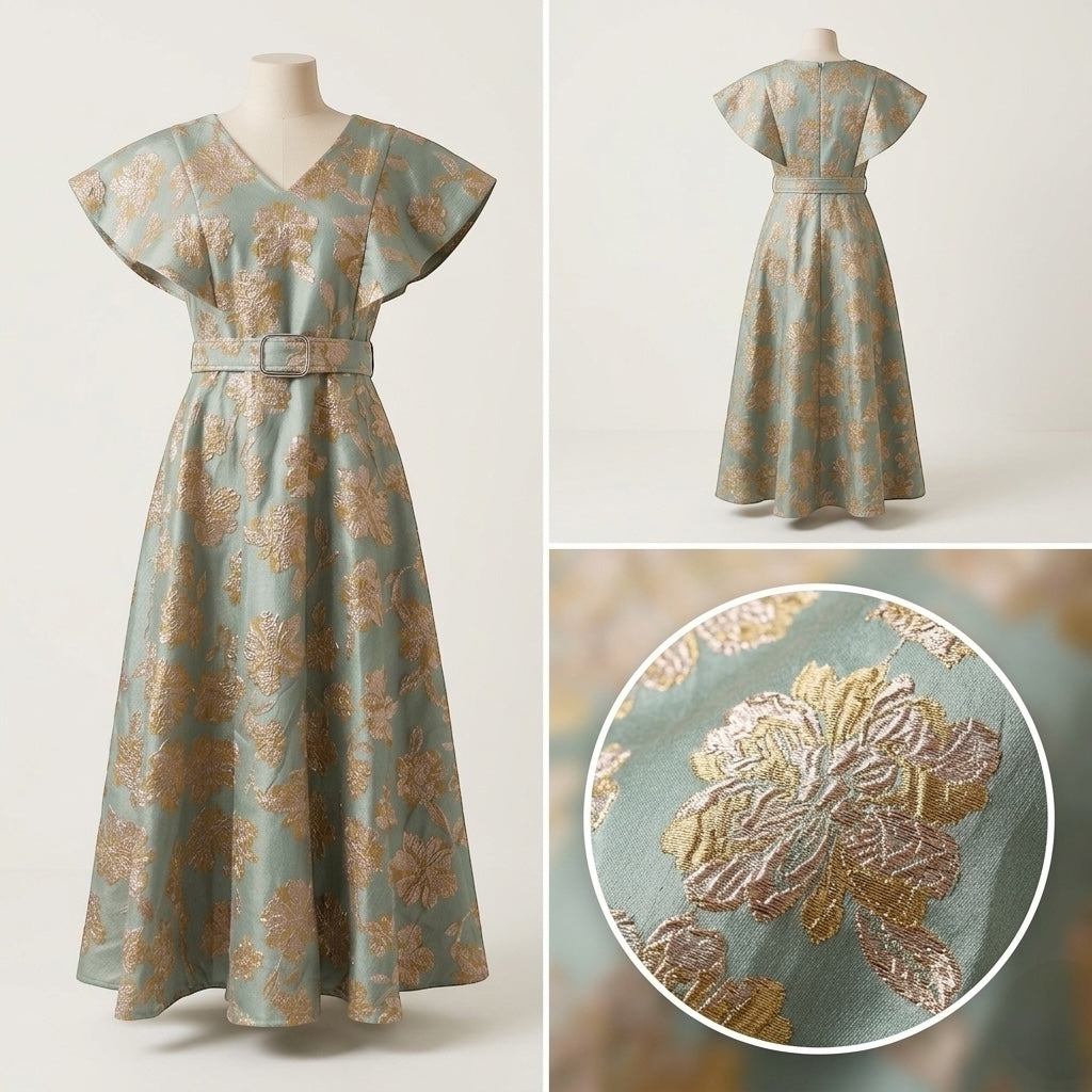 Robe Gala Florale - Allure Royale