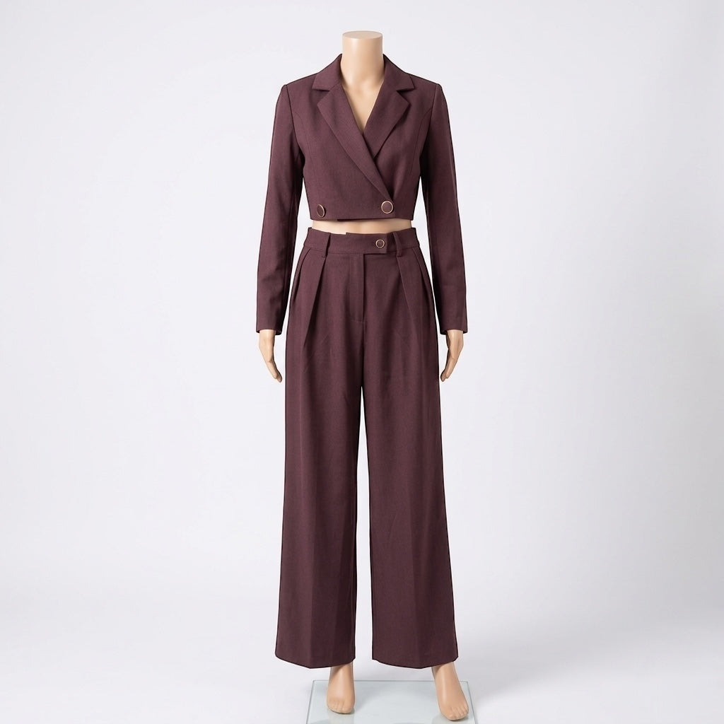 Tailleur pantalon style mixte